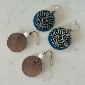 Bohemian Boutique Earrings - 2 Pairs